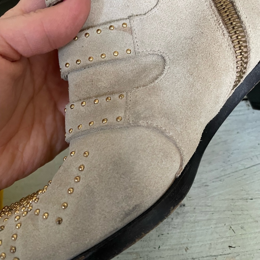 Chloe Short Susanna Boot In Color Maple Pink Size… - image 8